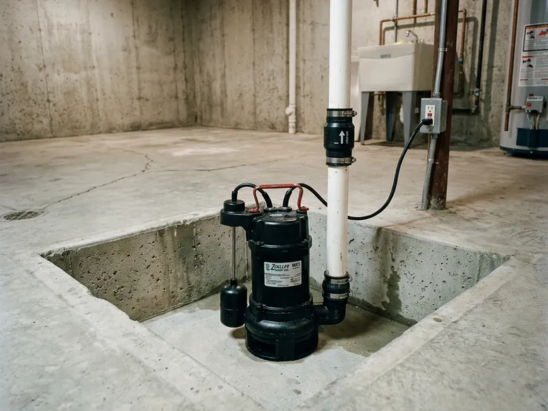 Sump Pump Installation Plumber in Marley, IL